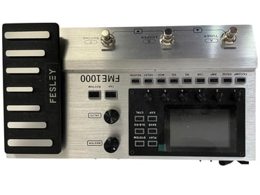 FESLEY FME1000 MULTI-EFFECTS GUITAR PROCESSOR