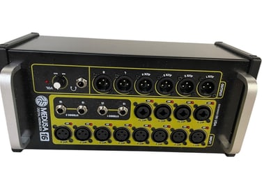 MEDUSA 16 DIGITAL MIXING BOX W 16 INPUT CHANNELS