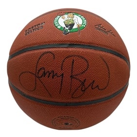 LARRY BIRD AUTOGRAPHED SPALDING CELTICS BASKETBALL