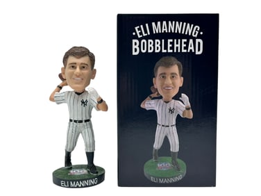 ELI MANNING NEW YORK YANKEES BOBBLEHEAD FIGURINE