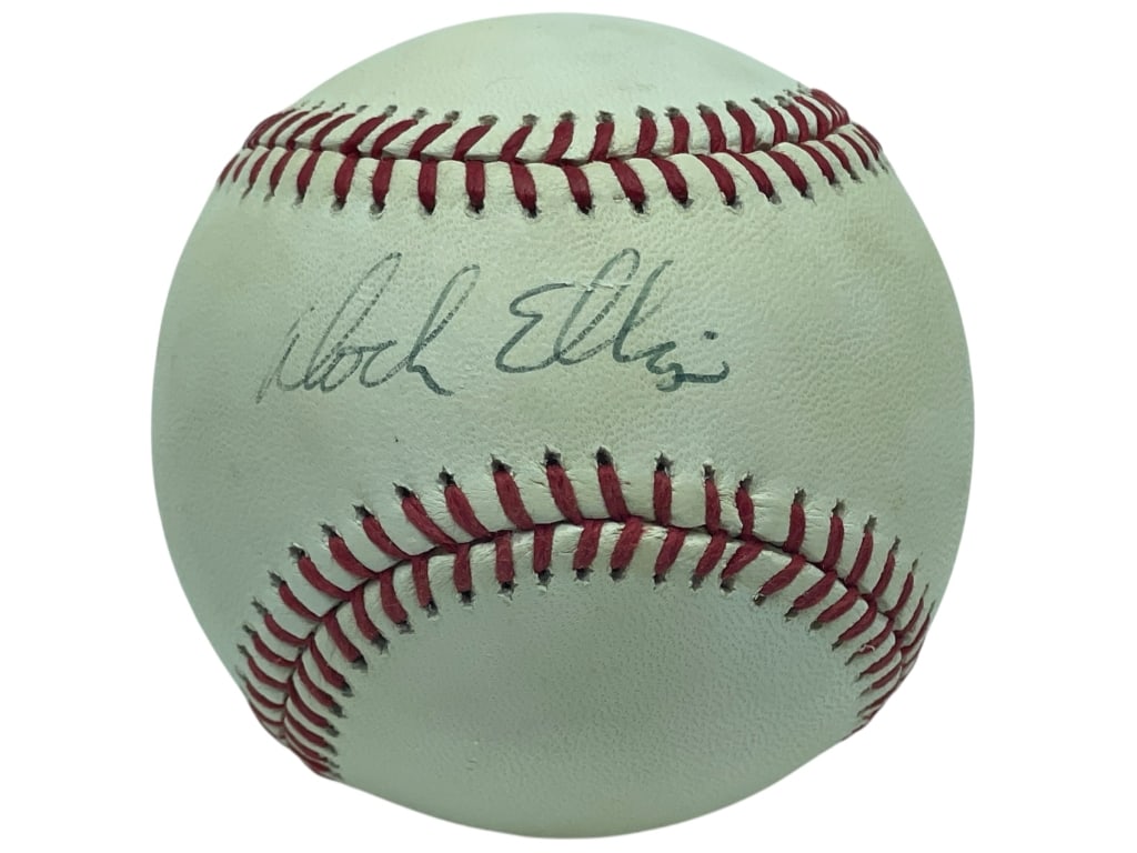 DOCK ELLIS SIGNED BASEBALL (1 of 6)