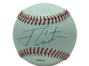 JIMMY CARTER AUTOGRAPHED BASEBALL