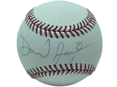 DAVID "DAVY" JONES SIGNED BASEBALL