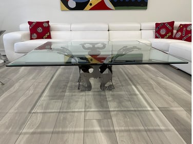 MODERN STAINLESS STEEL SECKLER STUDIO TABLE