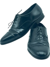 BOSTONIAN BLACK LEATHER OXFORD DRESS SHOES 13
