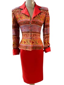 VICTOR COSTA BY NAHDREE TWO PIECE SET SZ 4