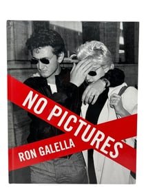 NO PICTURES, BY RON GALELLA HARDCOVER PHOTO BOOK