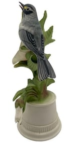 BOEHM PORCELAIN BIRD: YELLOW THROATED WARBLER