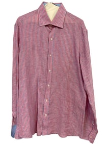 NERO SFUMATO POSITANO MEN'S BUTTON-DOWN SHIRT