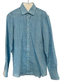 NERO SFUMATO POSITANO MEN'S BUTTON-DOWN SHIRT