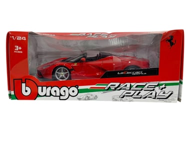BBURAGO 1:24 SCALE RACE & PLAY FERRARI