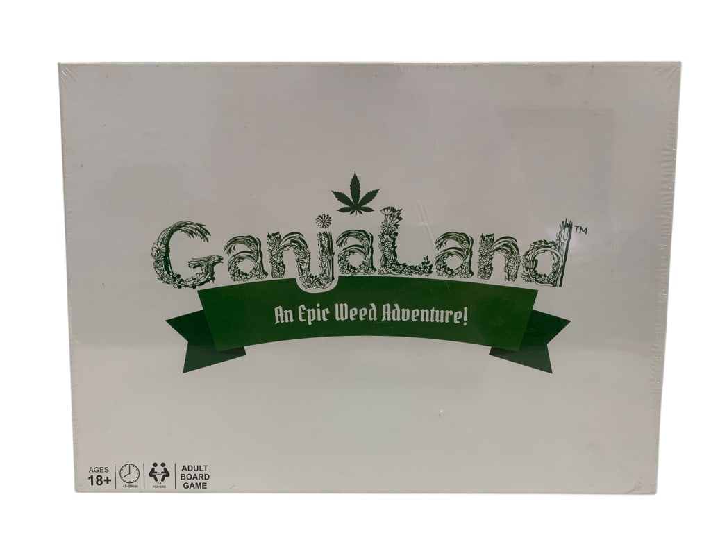 GANJALAND AN EPIC WEED ADVENTURE ADULT BOARD GAME (1 of 3)