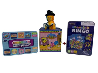 THREE CHANUKAH TOYS FOR KIDS