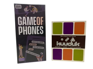 SET OF TWO GAMES, GAME OF PHONES AND KUUDUK