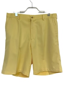 MEN'S YELLOW GOLF SHORTS