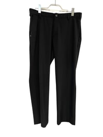 ADIDAS MEN'S BLACK TAILORED DRESS PANTS