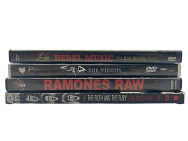 FOUR MUSIC DVDS