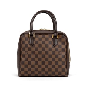 LOUIS VUITTON BRERA DAMIER EBENE HANDBAG