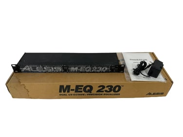 ALESIS M-EQ 230 DUAL 1/3 OCTAVE EQUALIZER