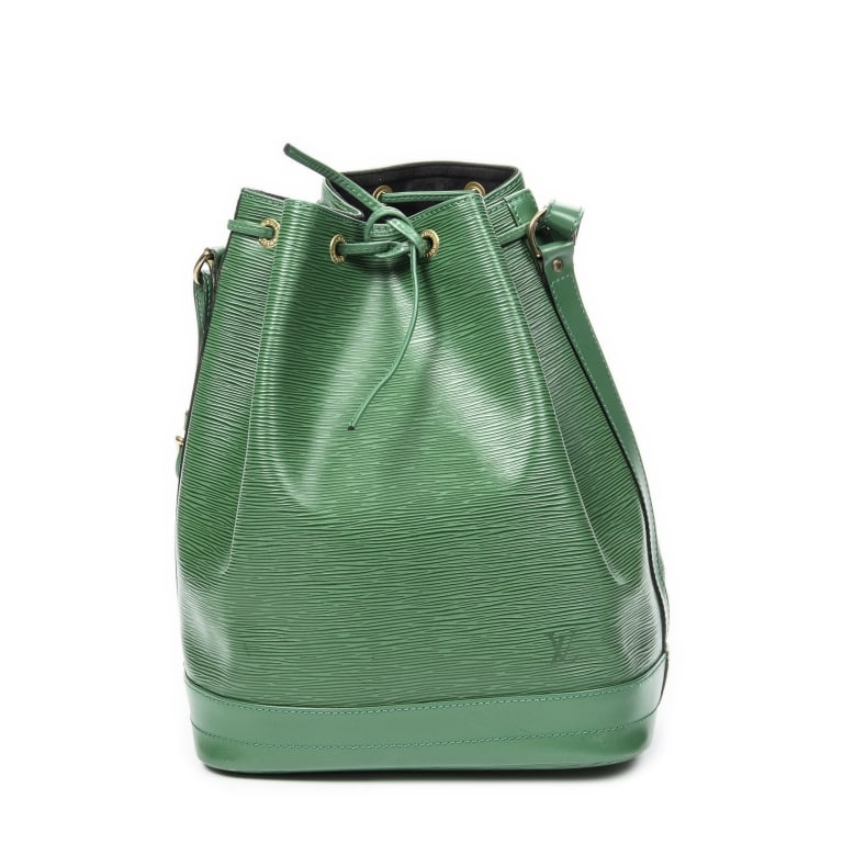LOUIS VUITTON NOE GM – GREEN EPI LEATHER (1 of 17)