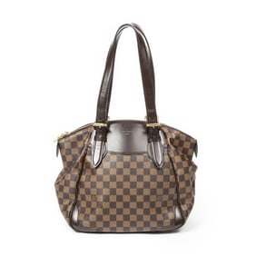 LOUIS VUITTON VERONA MM DAMIER EBENE SHOULDER BAG