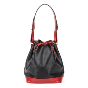 LOUIS VUITTON NOE BICOLOR EPI LEATHER HANDBAG