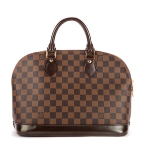 LOUIS VUITTON ALMA PM DAMIER EBENE HANDBAG