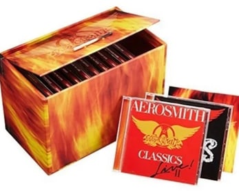 AEROSMITH BOX OF FIRE LIMITED EDITION CD BOX SET
