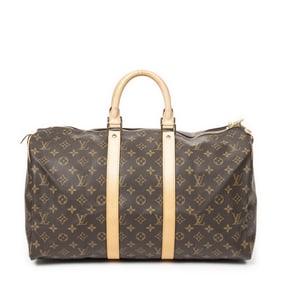 LOUIS VUITTON KEEPALL 45 MONOGRAM  TRAVEL BAG