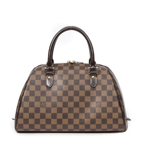 LOUIS VUITTON RIBERA MM DAMIER EBENE HANDBAG