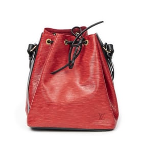 LOUIS VUITTON NOE BICOLOR PM EPI SHOULDER BAG
