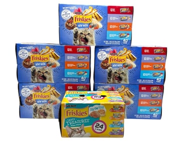 LOT OF PURINA FRISKIES CAT FOOD ASSORTMENT