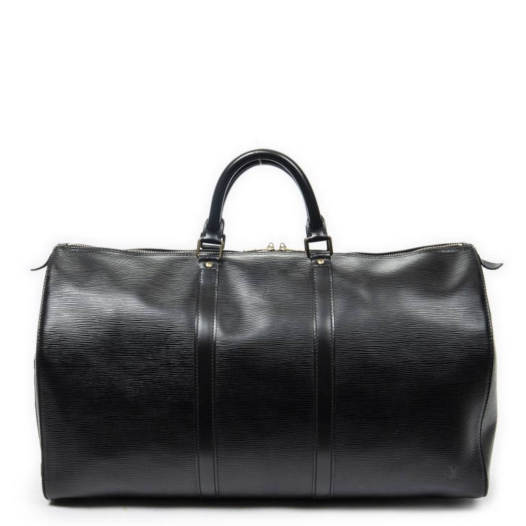 LOUIS VUITTON KEEPALL 50 EPI LEATHER TRAVEL BAG (1 of 10)