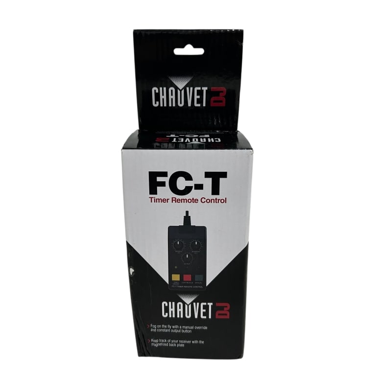 CHAUVET FC-T WIRED TIMER REMOTE CONTROL FOG (1 of 7)