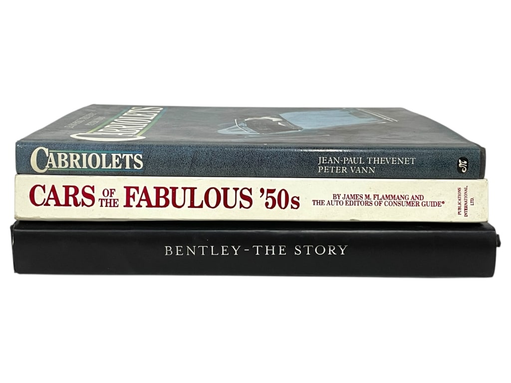 SET OF THREE AUTOMOTIVE COFFEE TABLE BOOKS (1 of 15)