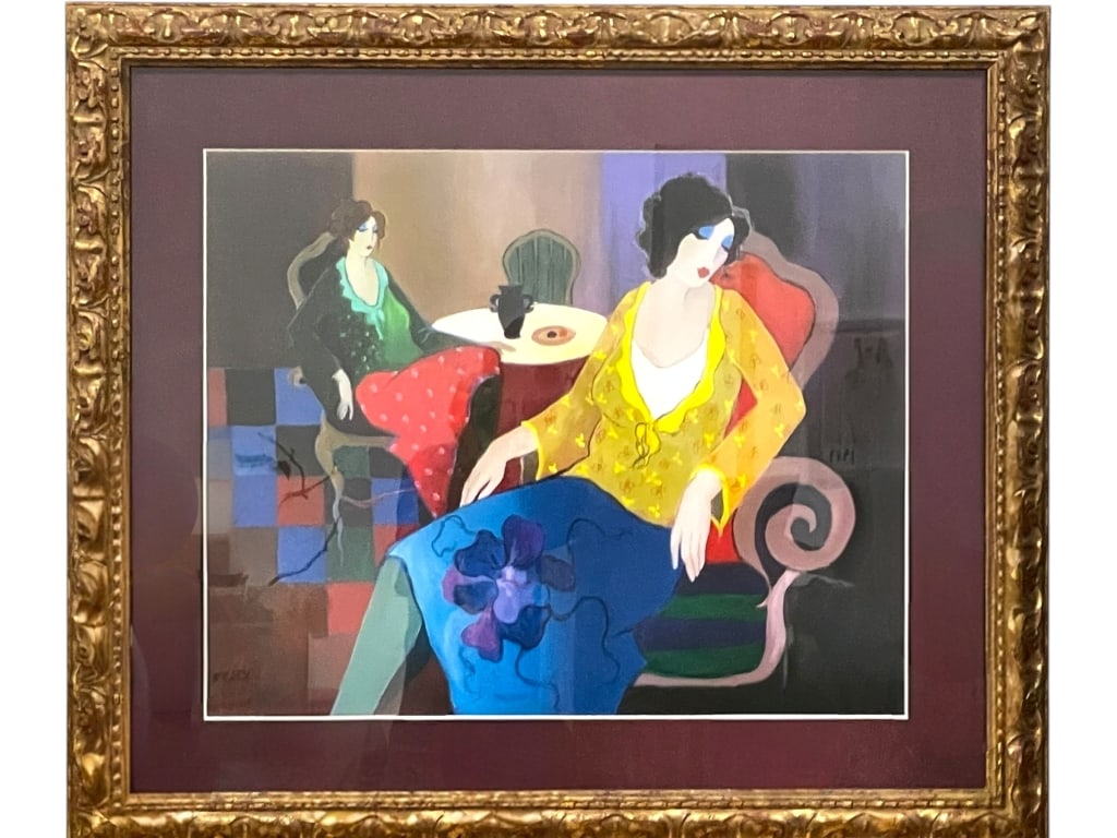 ITZCHAK TARKAY PRINT WITH CUSTOM FRAME 28.5" (1 of 5)