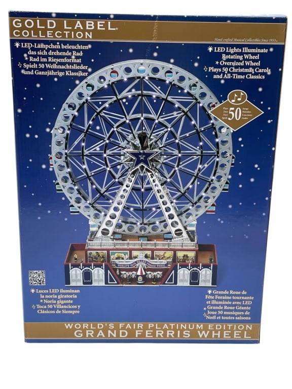 WORLD'S FAIR PLATINUM ED. GRAND FERRIS WHEEL NIB (1 of 7)