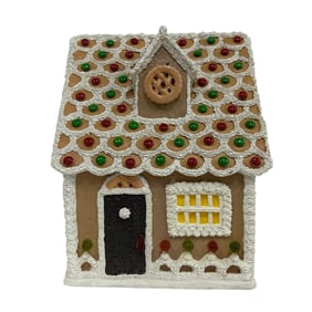 VINTAGE BYER'S CHOICE TRADITIONS GINGERBREAD HOUSE