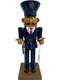 POLICE DEPARTMENT NUTCRACKER FIGURINE 14"