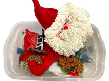 VINTAGE & WHIMSICAL CHRISTMAS DECOR LOT
