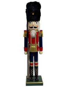 WOODEN SOLDIER CHRISTMAS NUTCRACKER 24"