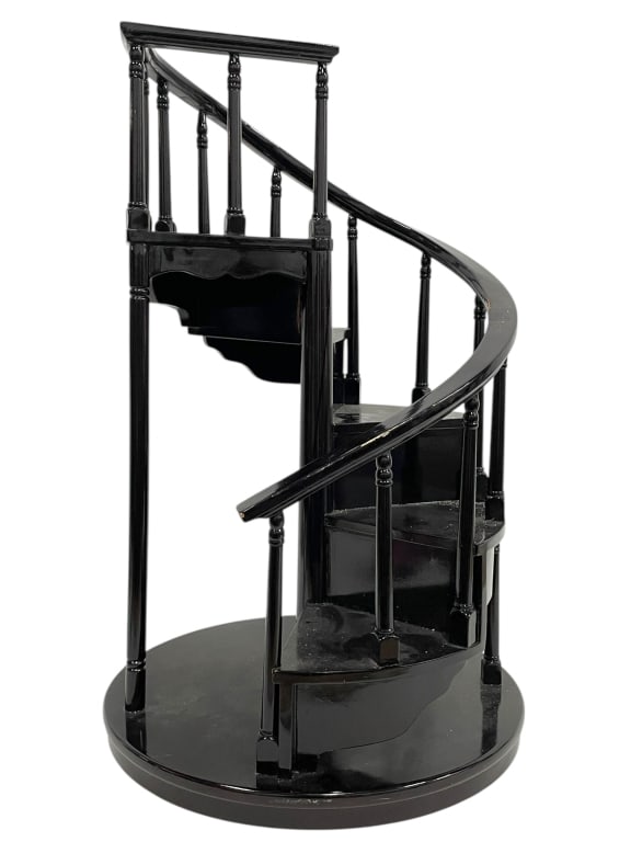BYERS' CHOICE MINIATURE SPIRAL STAIRCASE DISPLAY (1 of 5)