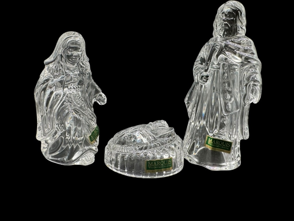WATERFORD MARQUIS CRYSTAL NATIVITY SET (1 of 3)