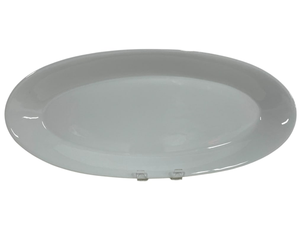 CORDON BLEU WHITE PORCELAIN OVAL SERVING PLATTER (1 of 3)