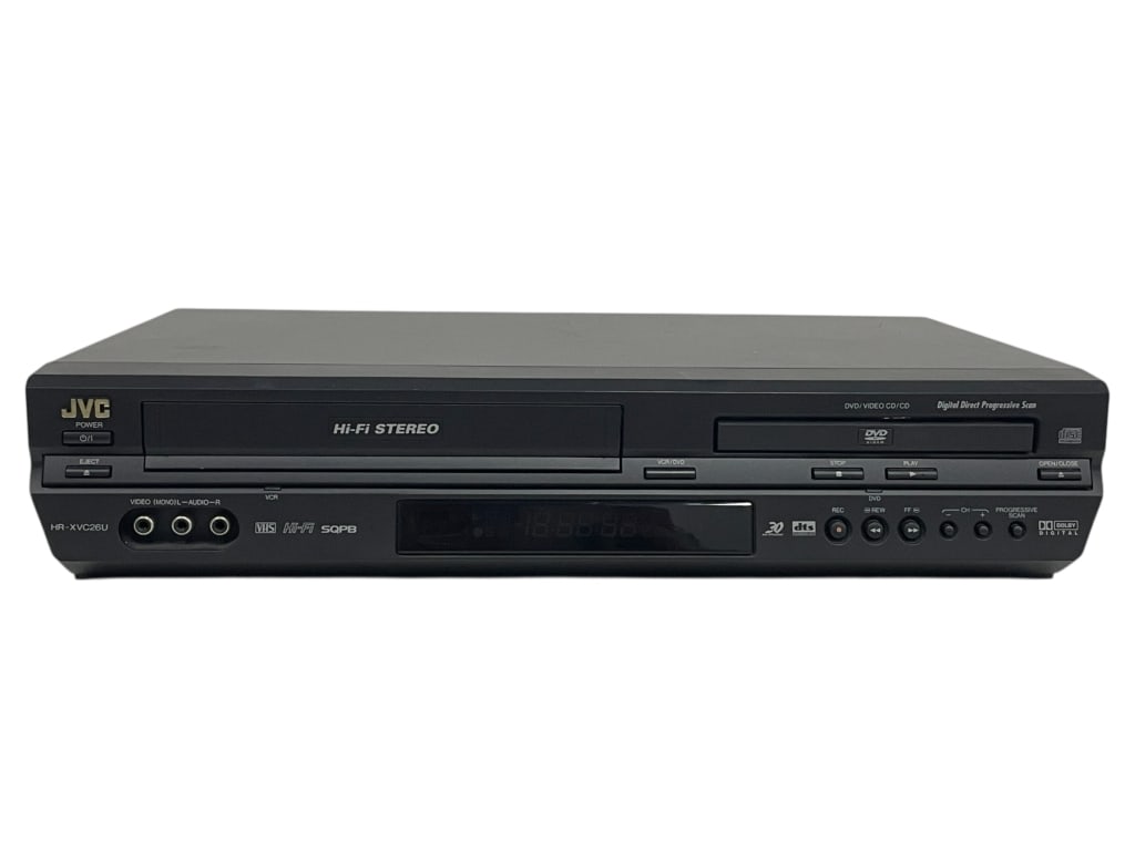 JVC HI-FI STEREO DVD/VCR COMBO PLAYER (1 of 7)