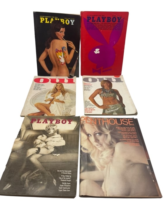 COLLECTION OF VINTAGE MEN’S MAGAZINES (1 of 1)