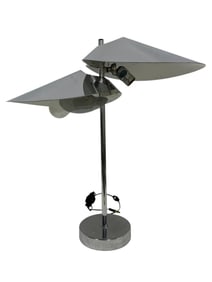 CURTIS JERE LILY PAD TABLE LAMP 23"