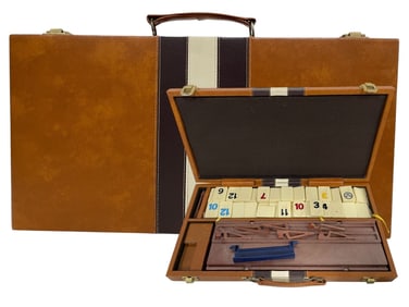 VINTAGE RUMMIKUB TILE GAME SET IN CASE