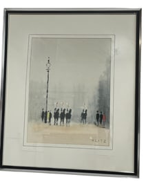 ANTHONY KLITZ CHANGING OF THE GUARD PRINT 27"