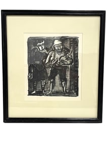 GEORGES ROUAULT ENGRAVING LES REINCARNATIONS 17"